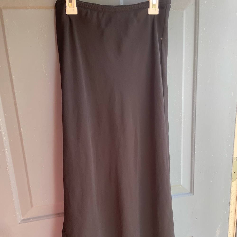 Pre-loved Flowy Black Label long skirt in size Medium.